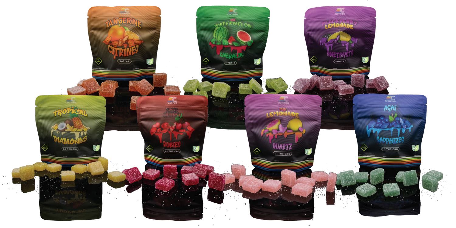 Ohio THC Gummies & Cannabis Edibles | CERTIFIED Gems — Certified